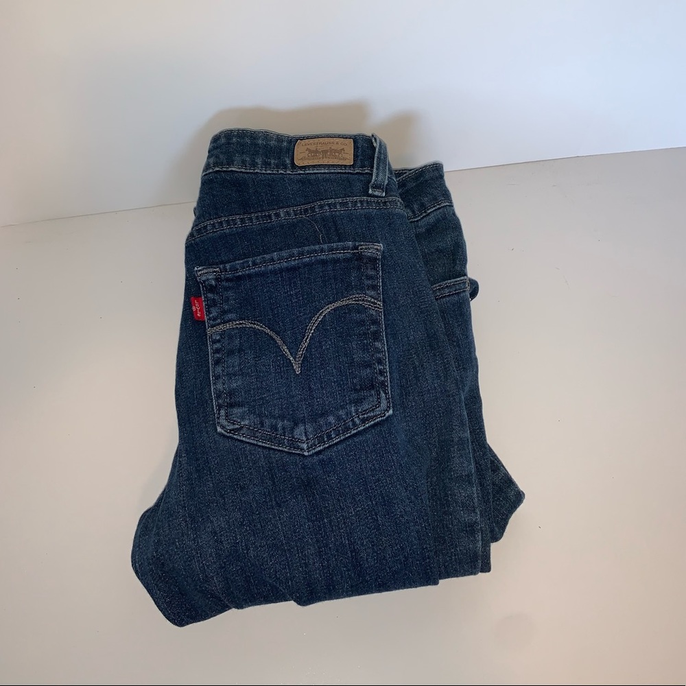 Levi’s Women’s Blue Jeans Mid Rise Skinny- 6M